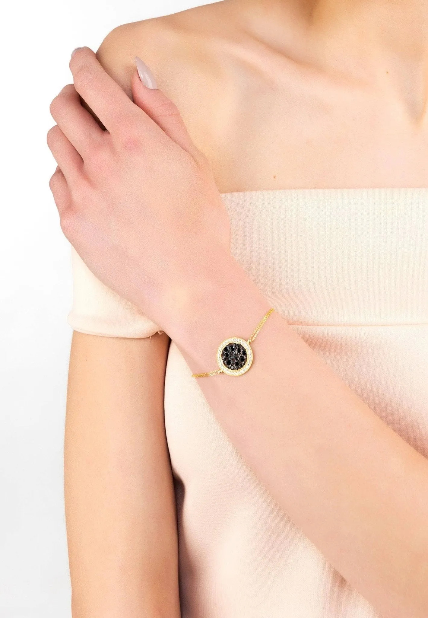 Arabian Nights Bracelet Black Rosegold