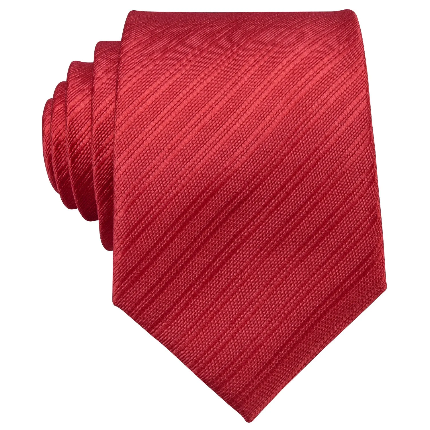 Beautiful Red Men's Tie Set