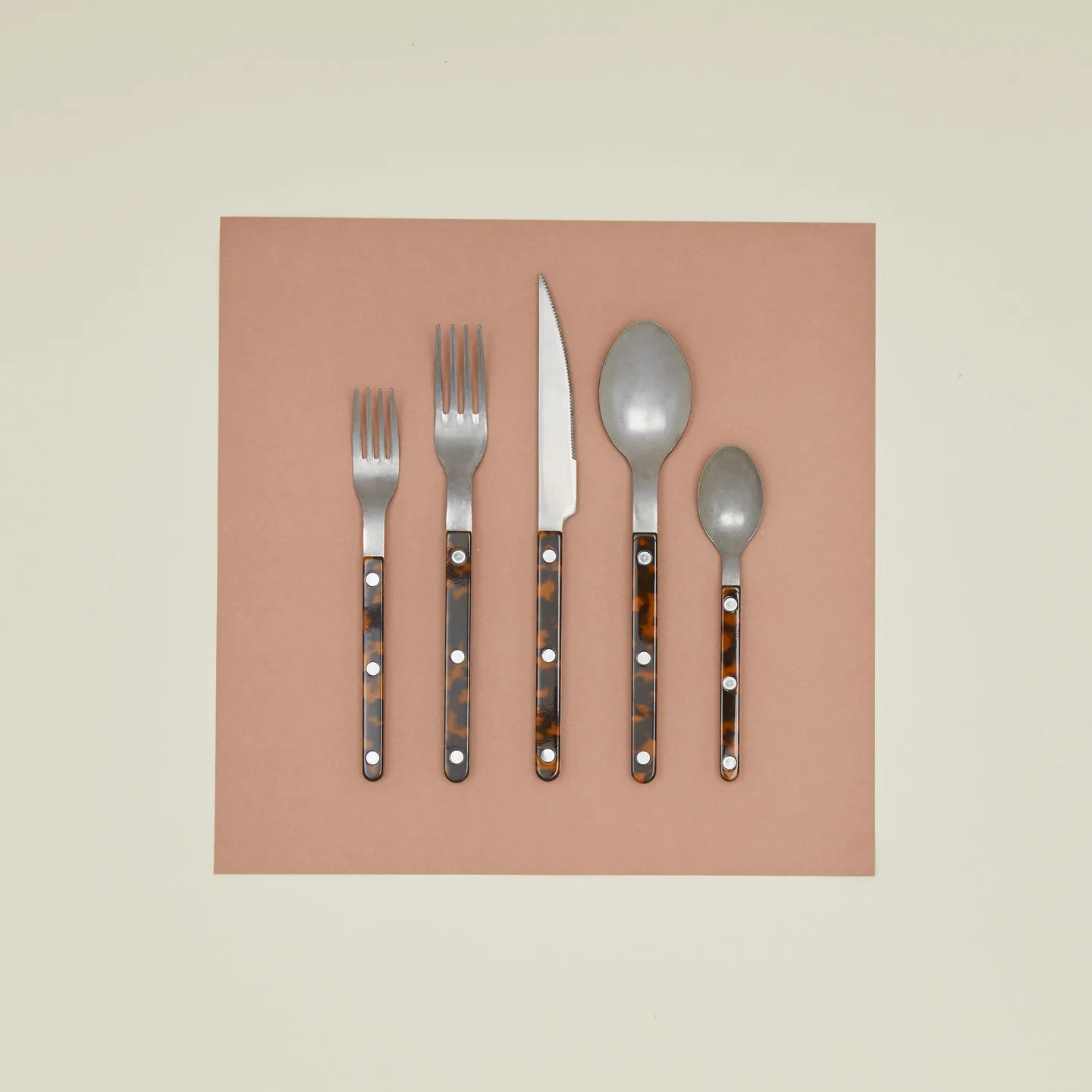 Bistrot Flatware - Faux Tortoise