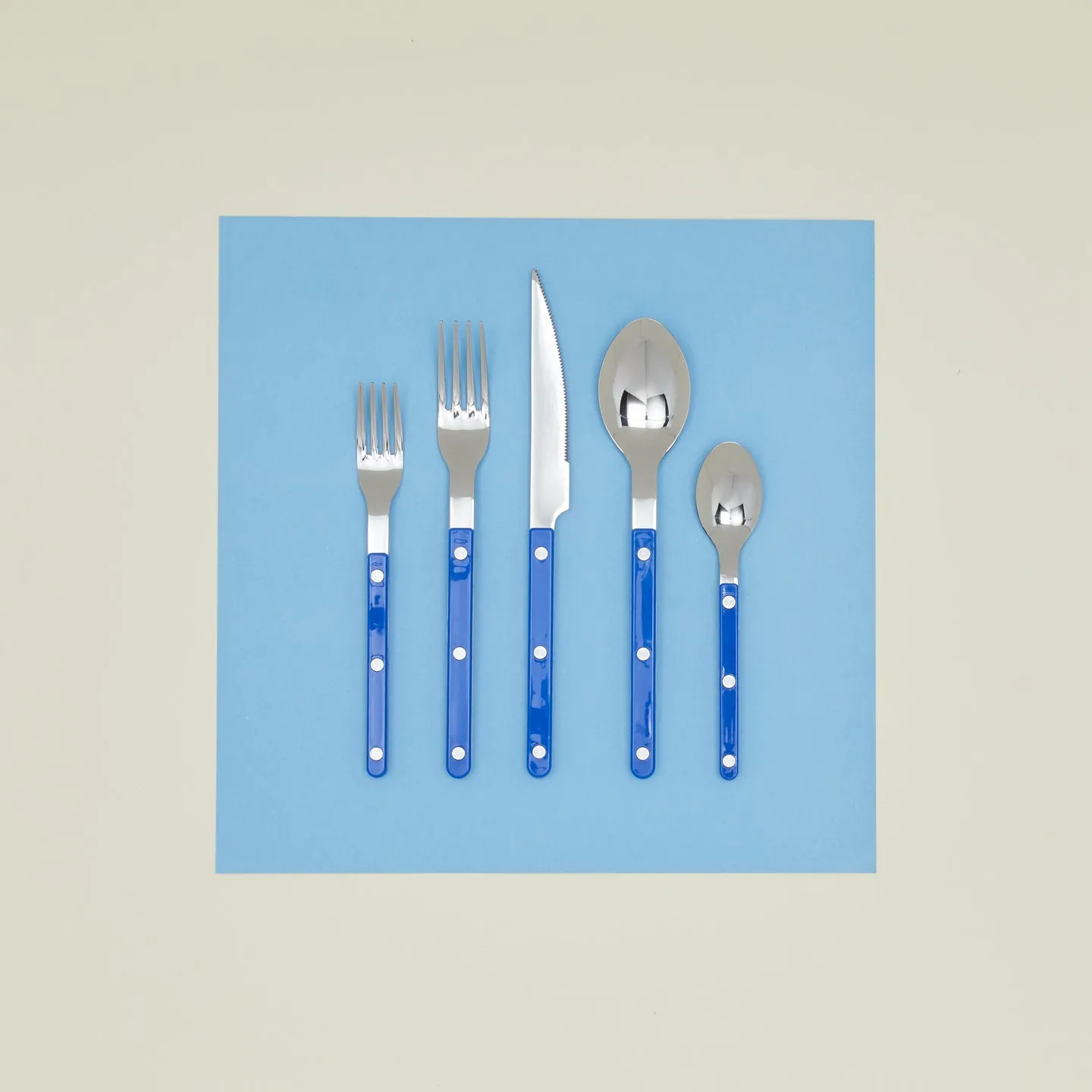 Bistrot Flatware - Lapis Blue