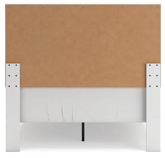 Charbitt Full Panel Bed with Dresser