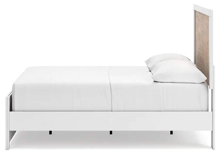 Charbitt Full Panel Bed with Dresser