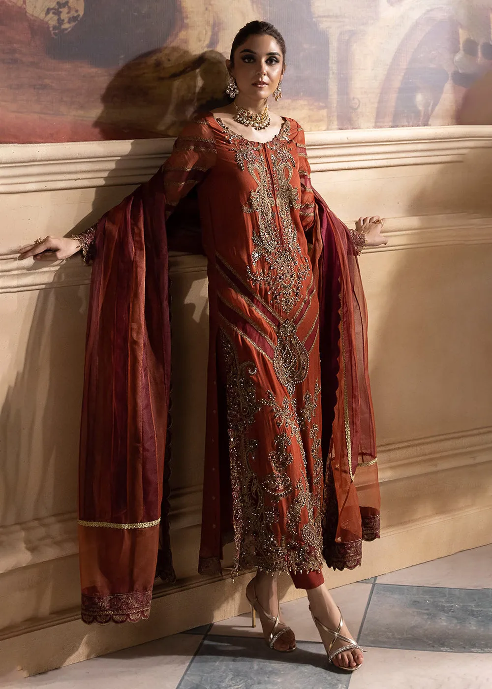 Dastan E Jashan Premium Chiffon '24 by Charizma | DJW4-10