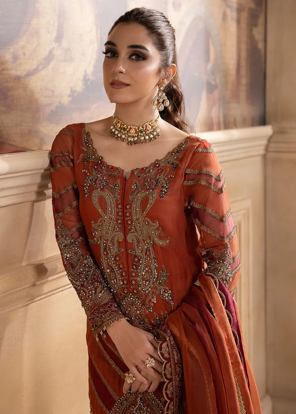 Dastan E Jashan Premium Chiffon '24 by Charizma | DJW4-10