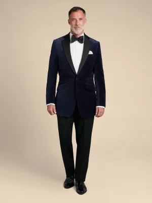 Dinner Suit Two Piece Hire (Velvet Jacket & Trousers)