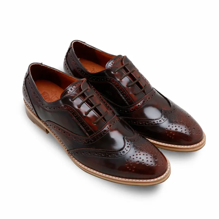 MR.FERGUSON FULL BROGUE European Brush Off Burgundy