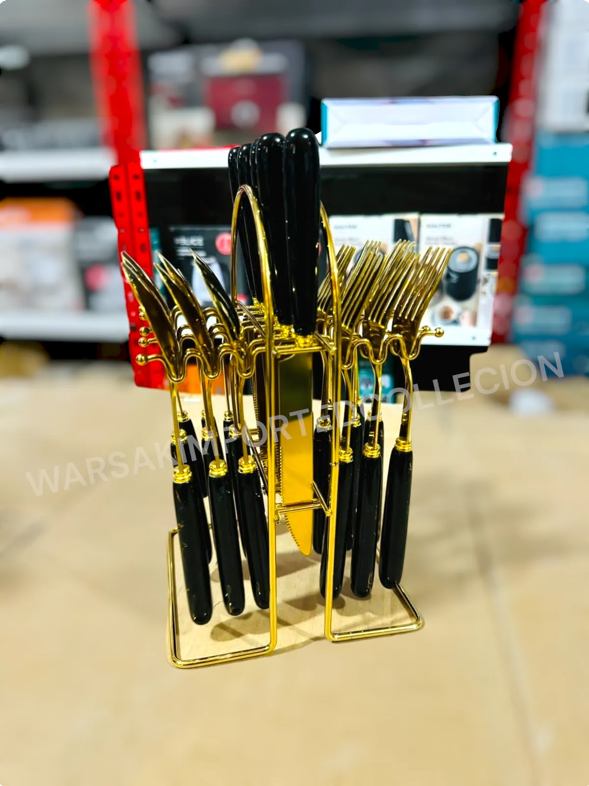 New Handle 24 Pieces Cutlery Set 6 Person Set