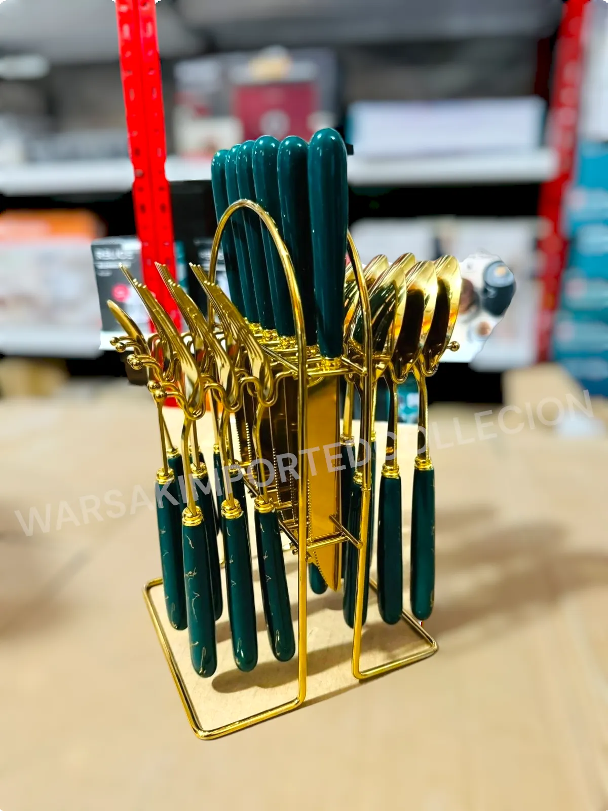 New Handle 24 Pieces Cutlery Set 6 Person Set