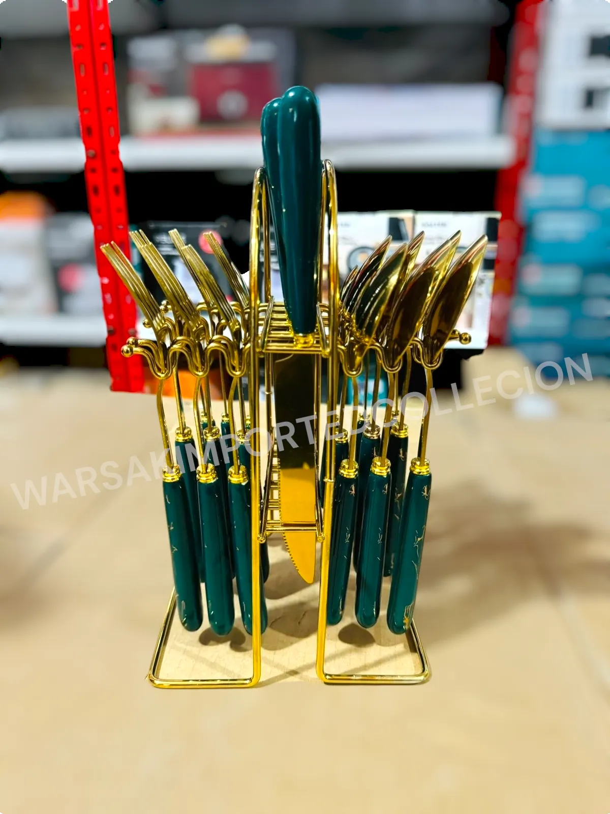 New Handle 24 Pieces Cutlery Set 6 Person Set