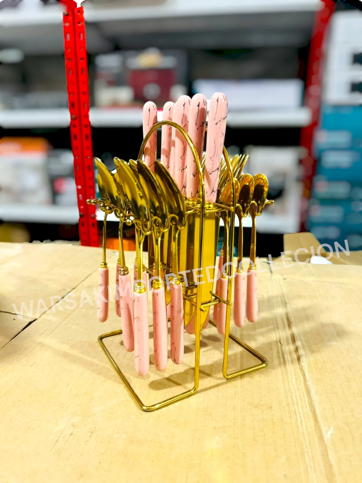 New Handle 24 Pieces Cutlery Set 6 Person Set