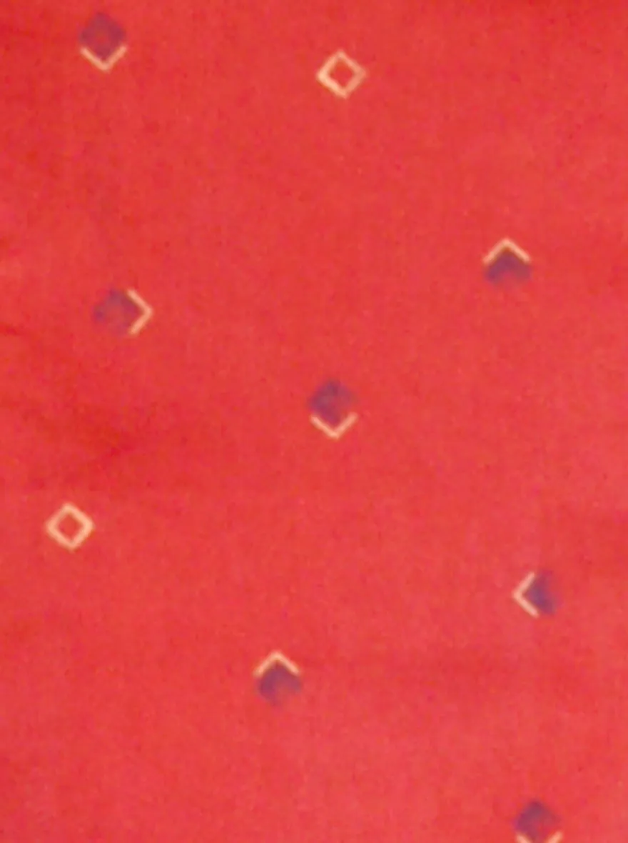 Red Printed Slim Fit Formal Shirt | JadeBlue