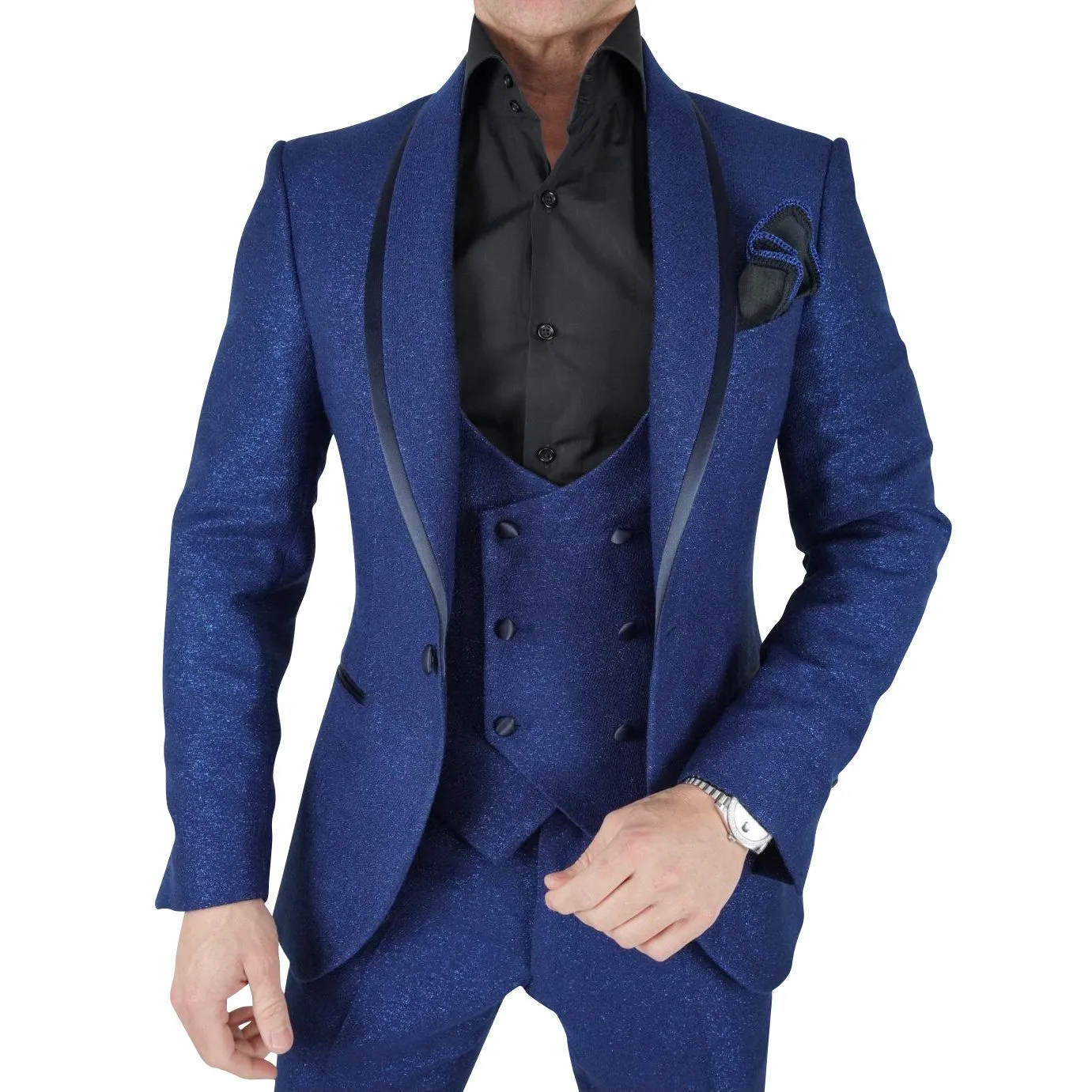 Sapphire Lustro Dinner Jacket @ The Vault
