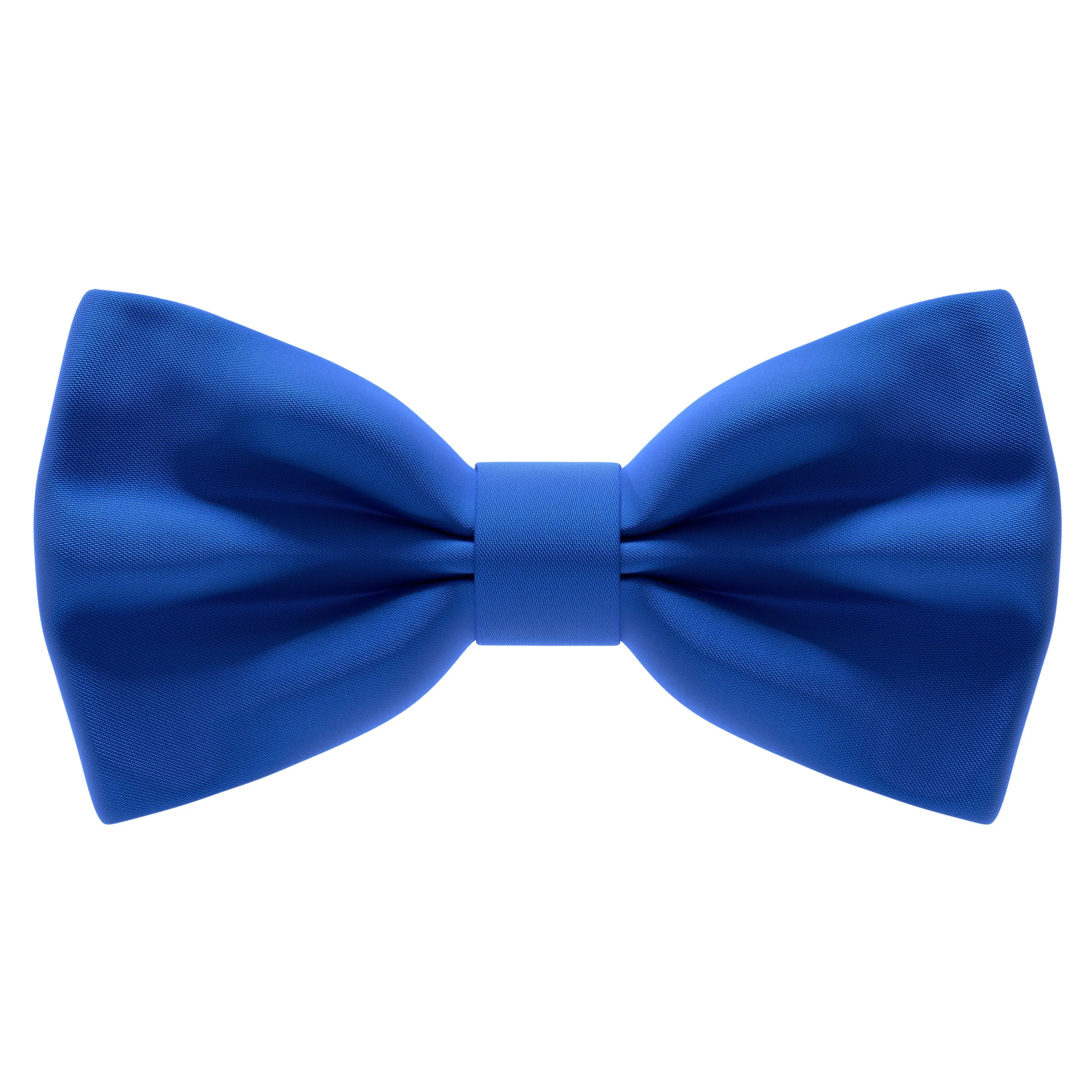 Satin Royal Blue Bow Tie