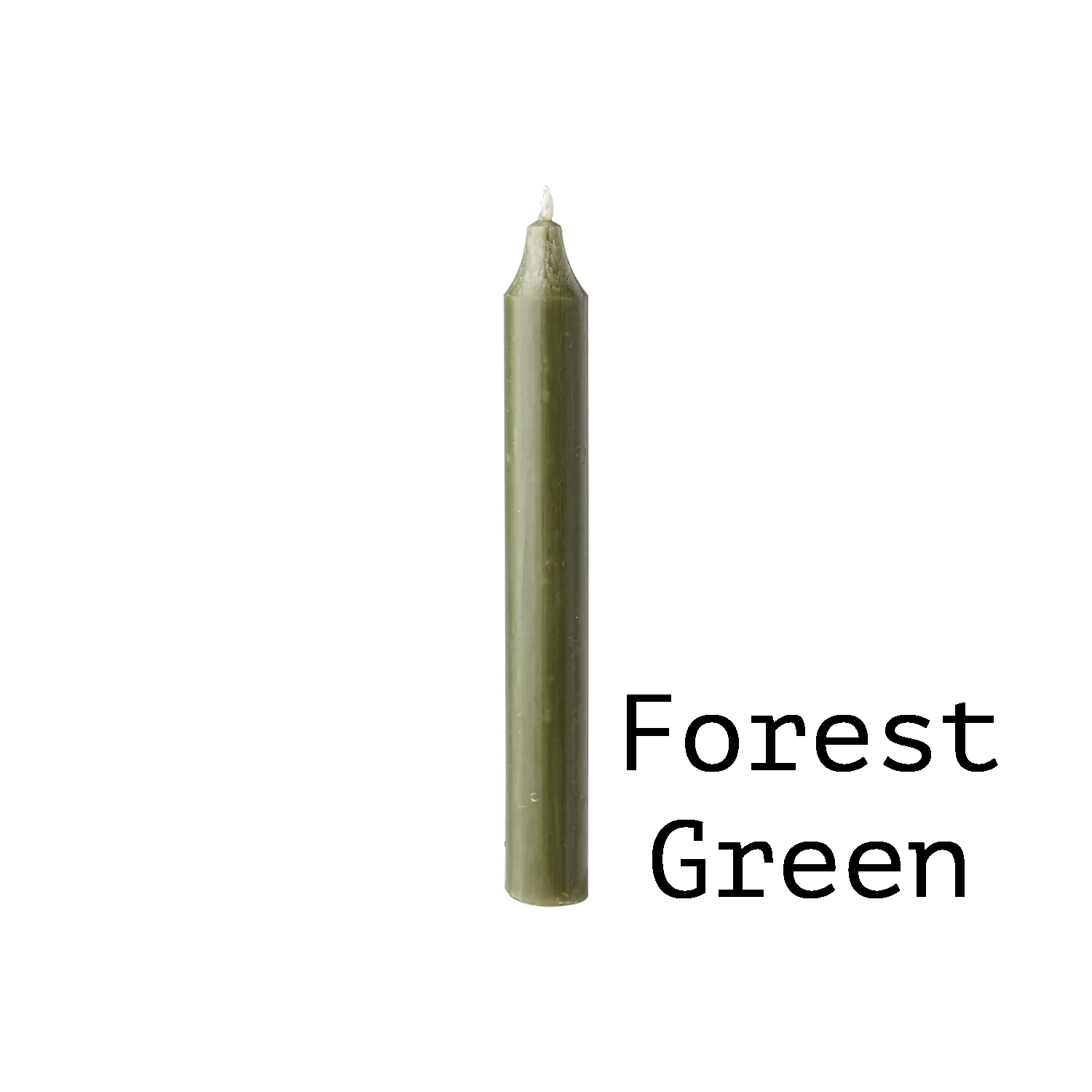 Short Classic Coloured Dinner Candles