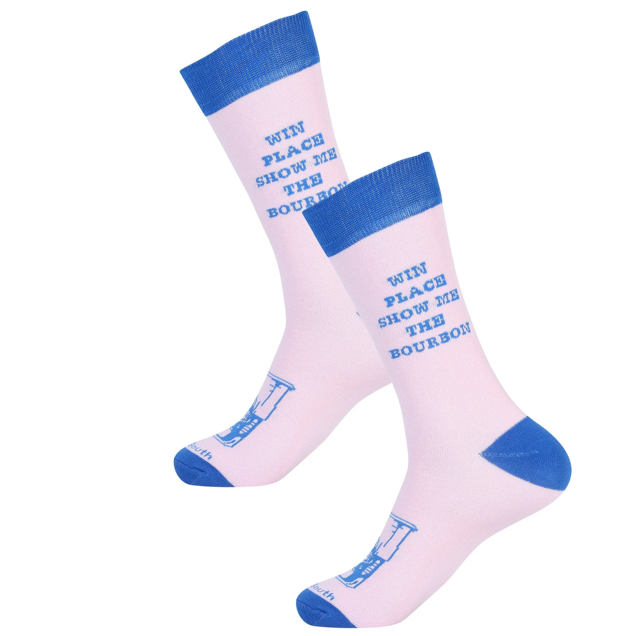 Win Place Show Me The Bourbon Sock